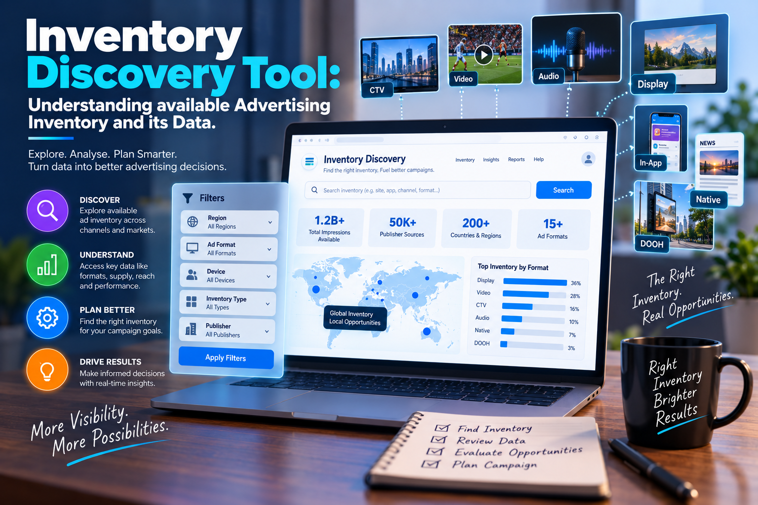 Inventory Discovery Tool: Understanding available Advertising Inventory and its Data