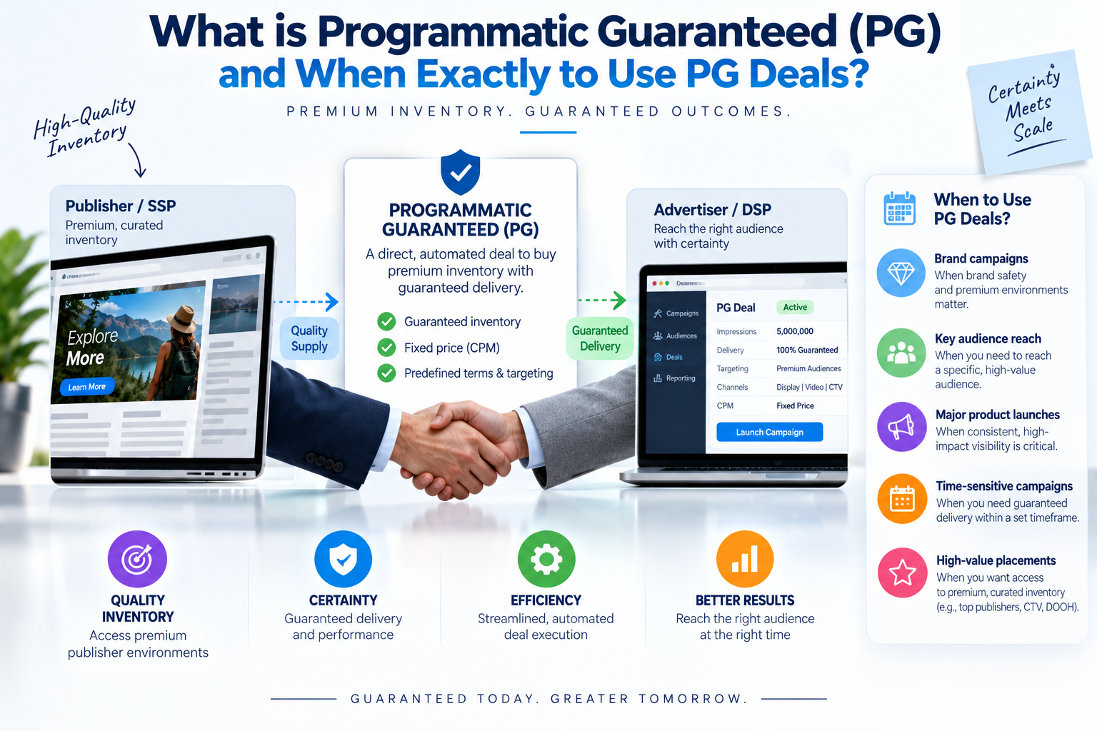 What is Programmatic Guaranteed (PG) and When Exactly to Use PG Deals
