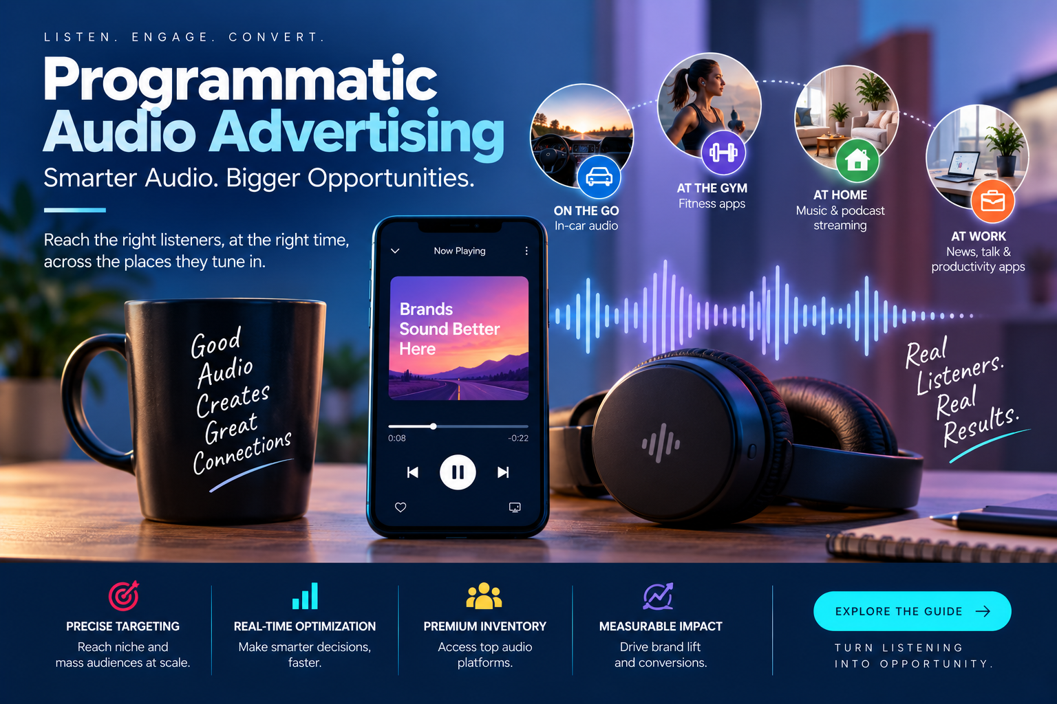 Programmatic audio advertising