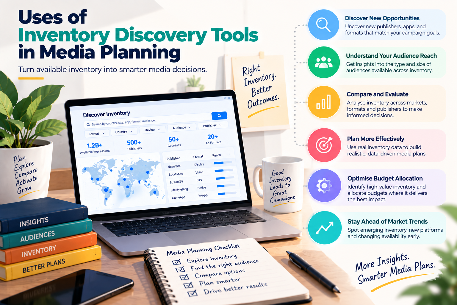 Uses of Inventory Discovery Tools in Media Planning