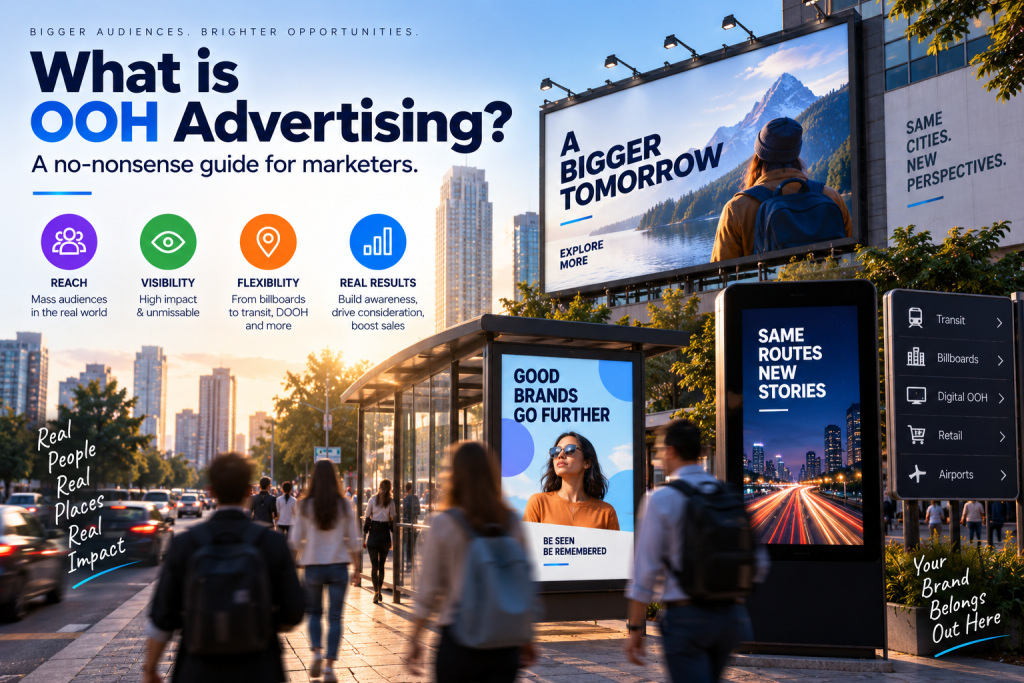 What is OOH advertising? A no-nonsense guide for marketers