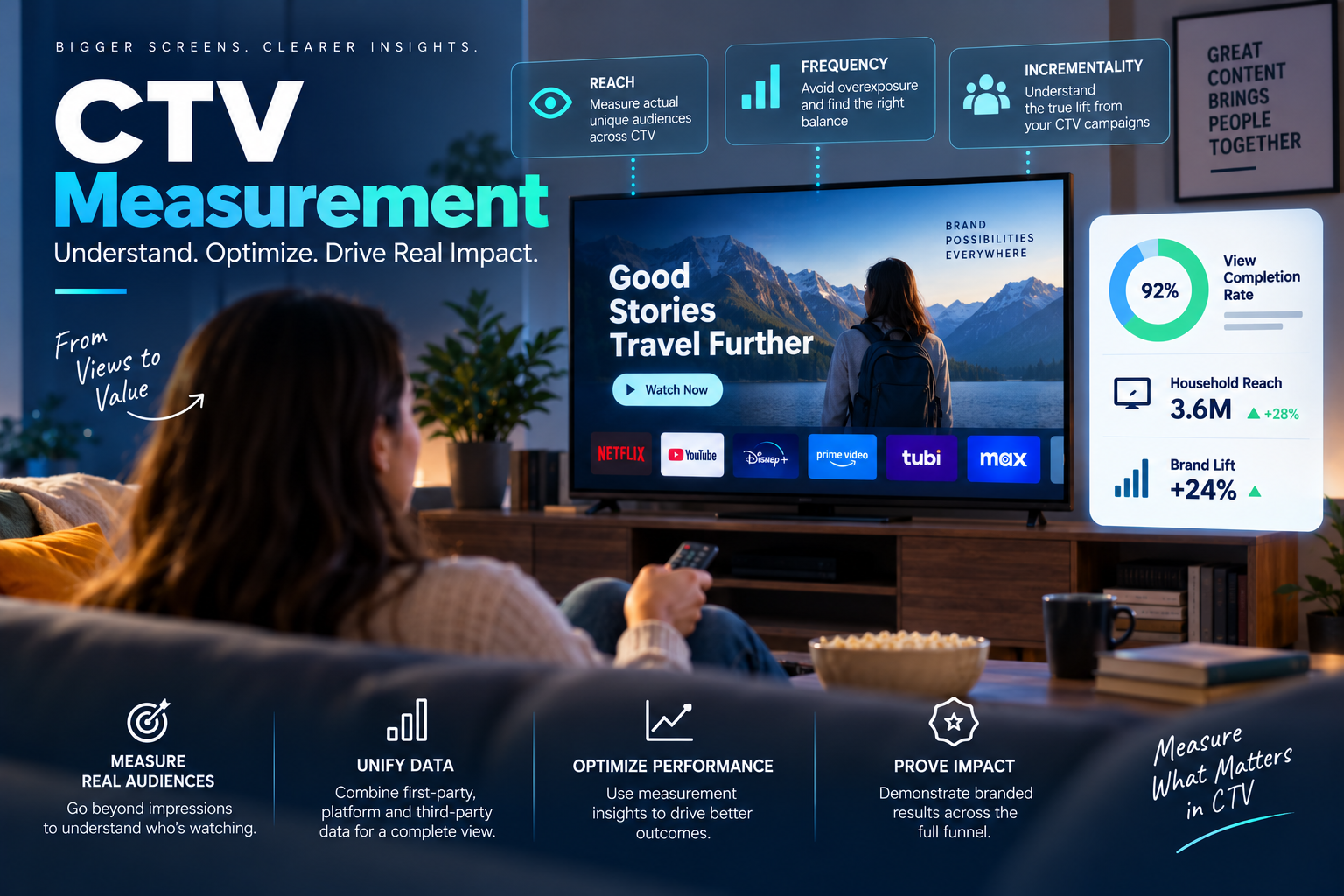 CTV Measurement: 9 Metrics You Should Track to Prove Impact